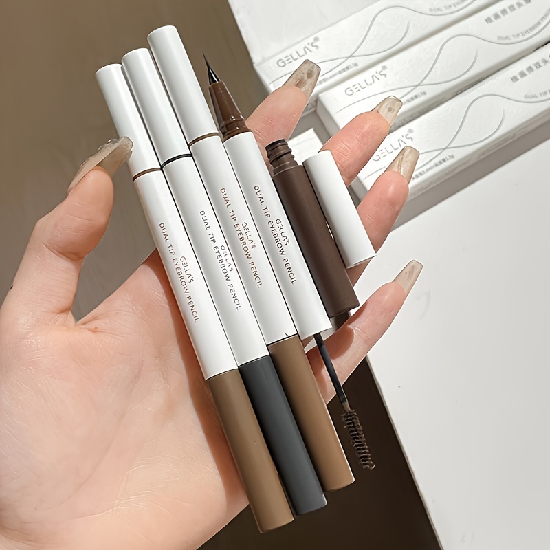 

Waterproof Eyebrow Pencil, Ultra Slim Mechanical Pencil, Long Lasting Professional Double Ended Makeup Brow Pencil Cosmetics ( 3 Colors )