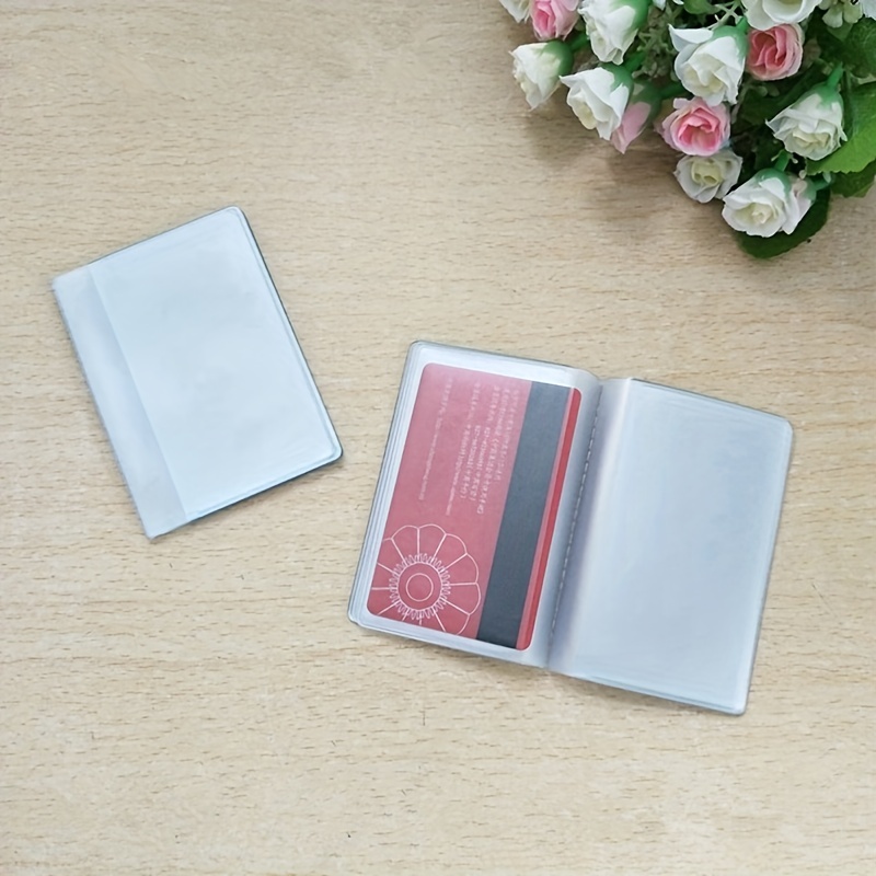 10 Or 20 Pages Pp Frosted Inner Page Card Holder Card Pack - Temu
