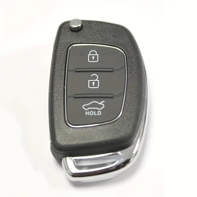 Étui à clé pliante à distance 3 boutons Fob pour Hyundai I20 I30 Ix35 I35  Uncut