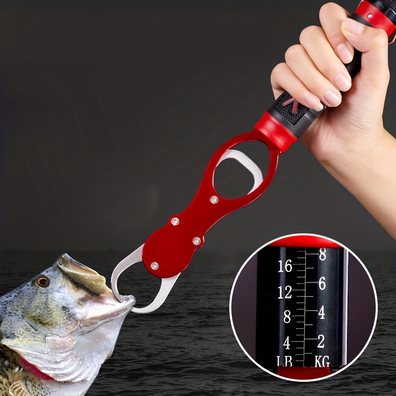 Fish Control Pliers Fish Clip Weighing Scale Spring Strap - Temu