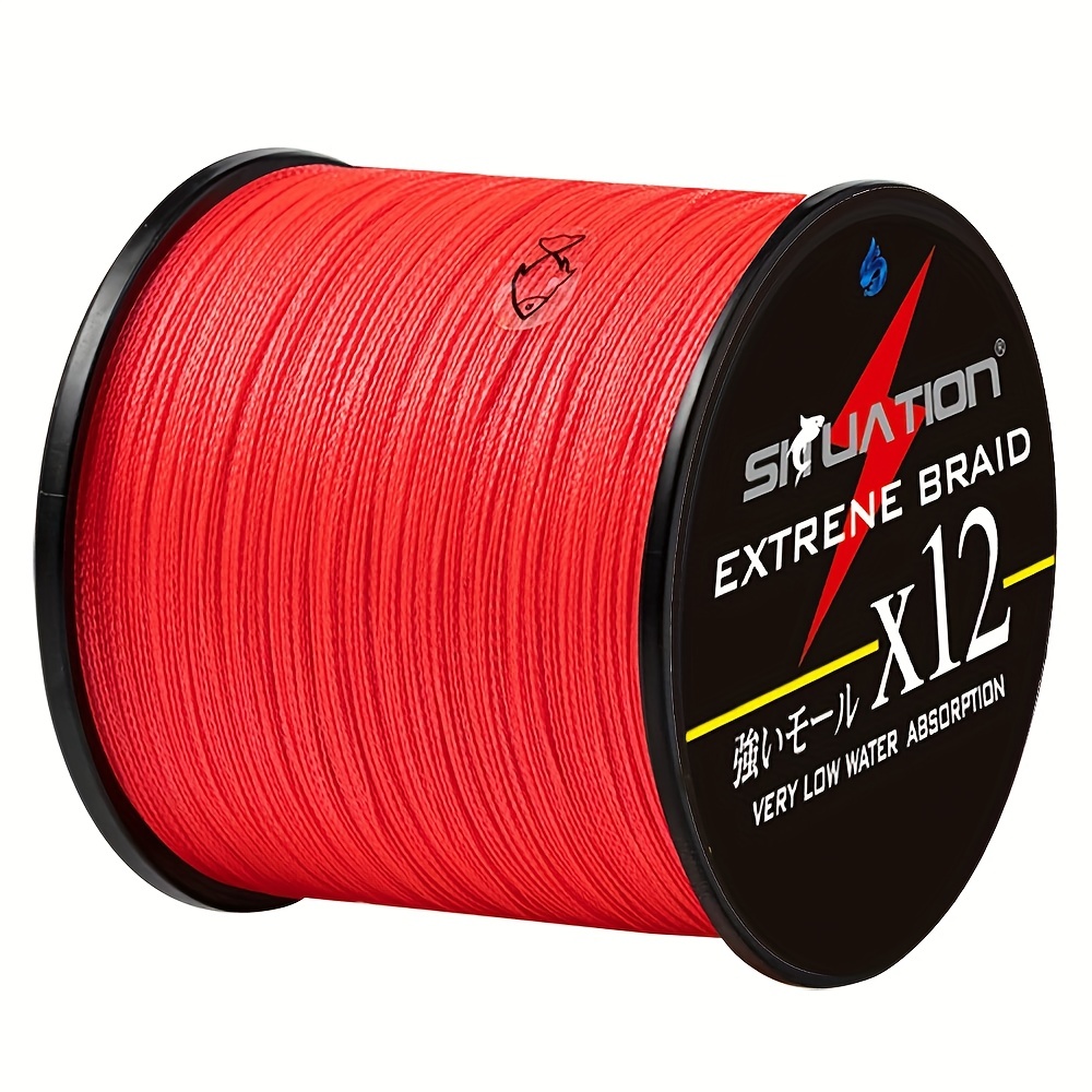 Dragon Braided lines Invisible Vanish Red - Braided lines - FISHING-MART
