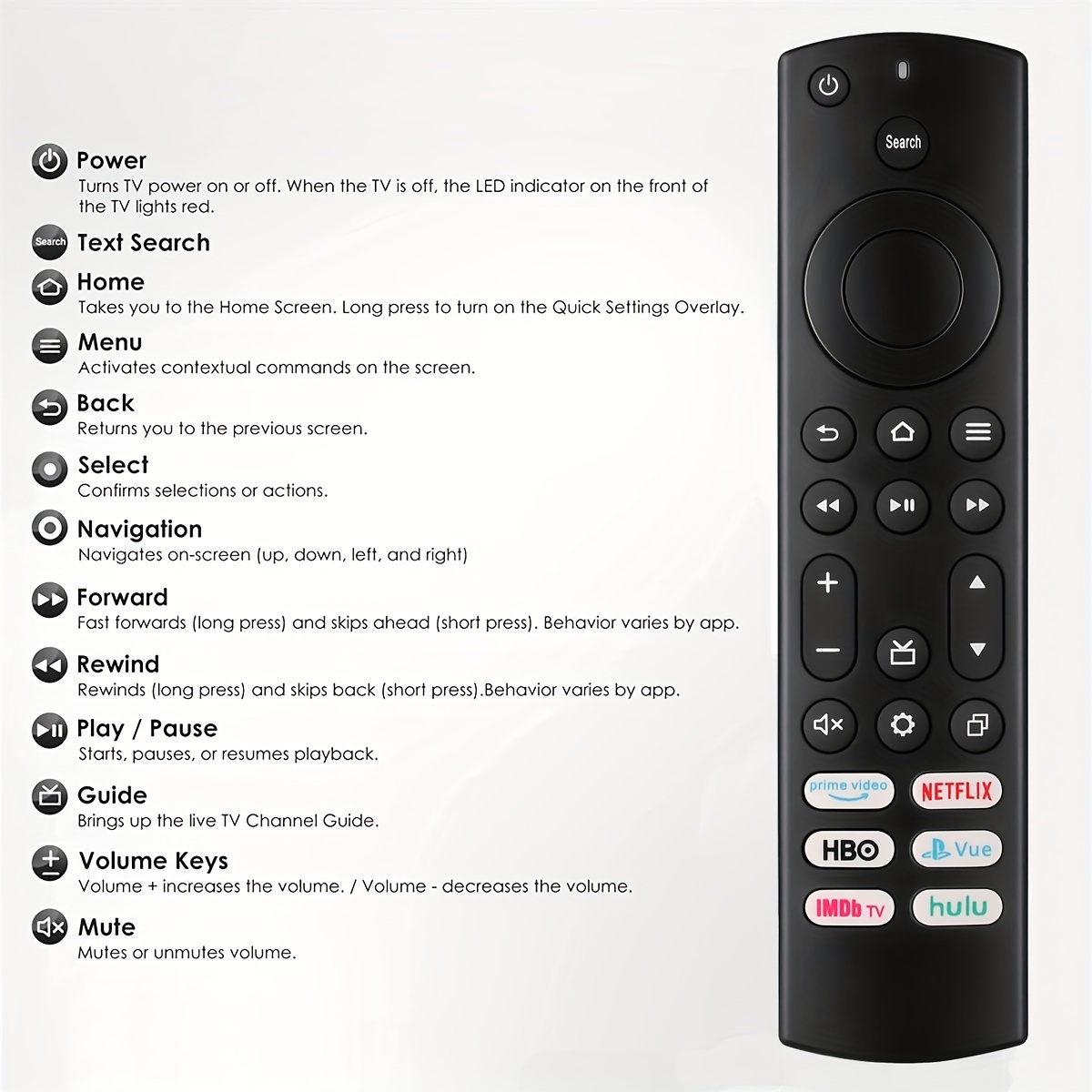 TELECOMMANDE compatible avec TV toshiba smart android