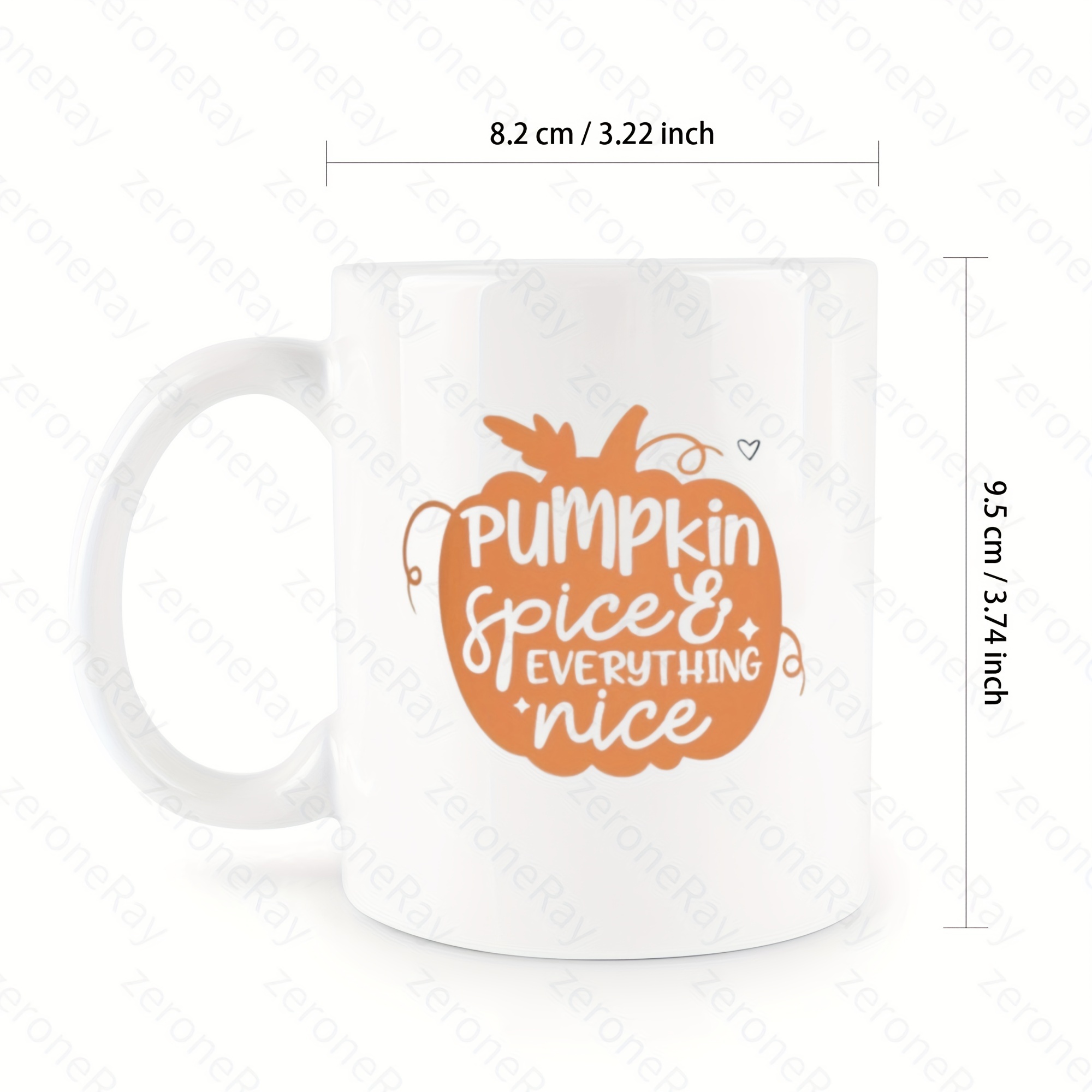 Cute Pumpkin Mug, Pumpkin Fall Coffee Mug, Thanksgiving Gift