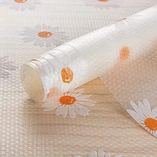 Travelwant Shelf Liner Non-Adhesive EVA Cabinet-Drawer-Liners Cute  Decorative Non Adhesive Foam Shelf Liner Paper for Kitchen Cabinets Drawer  Dresser