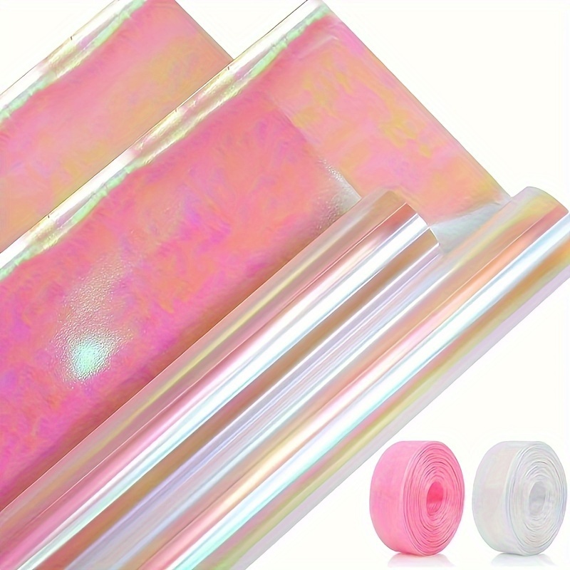 Shiny Colored Wrapping Paper Semi transparent Wrapping - Temu