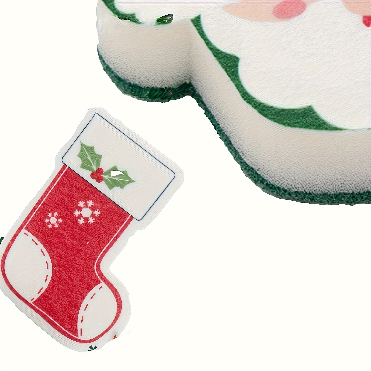 Cute Christmas Cleaning Sponge Double sided Kitchen - Temu