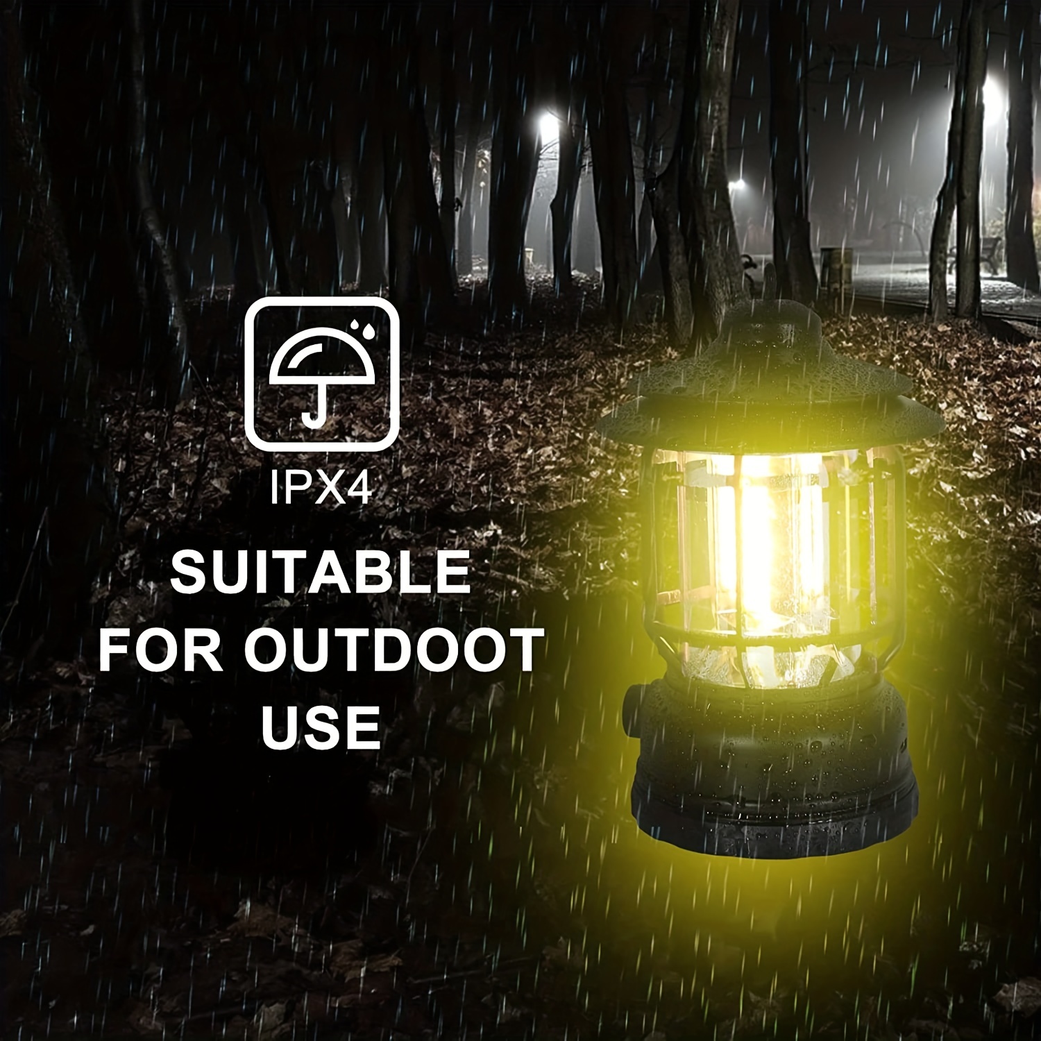 Rechargeable Camping Light, Dimmable Camping Tent Light, Outdoor Portable  Waterproof Led Lantern, Lightweight Tent Light, Suitable For Terrace,  Outdoor Hiking, Power Outage Emergency - Temu