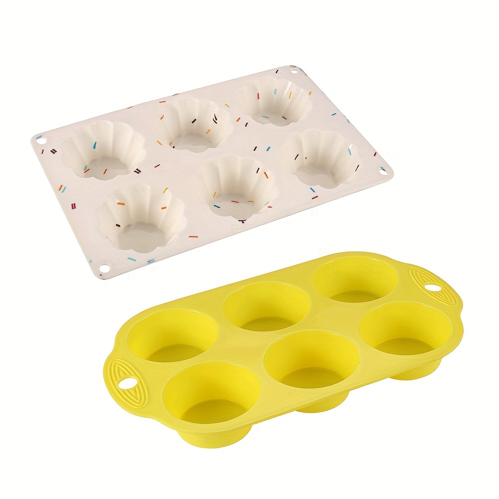 Silicone Nonstick Muffin Pan 12 Cup, Silicone Cupcake Pan Muffin Tin,  Silicone Baking Molds For Homemade Muffins, Cupcakes, Quiches & Frittata -  Temu