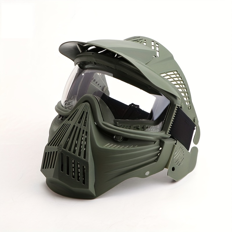 Paintball Mask Airsoft Mask Full Face Masks Goggles Impact - Temu