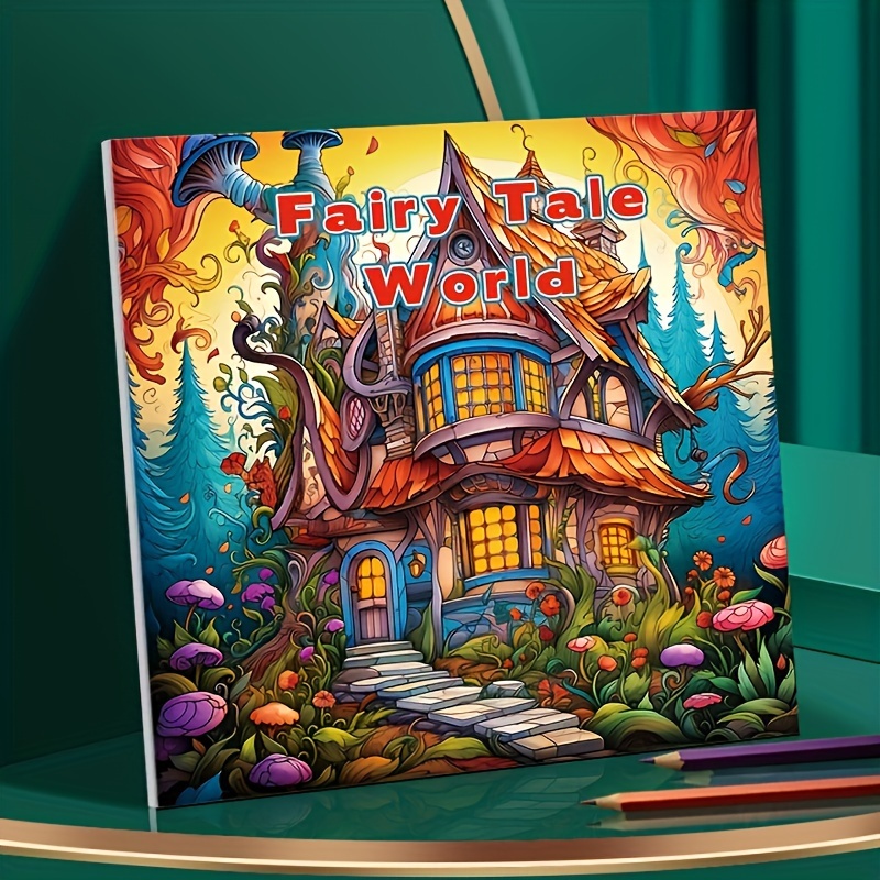 a4 Paper Thickened 20 Pages) Fairy Tale House Themed - Temu