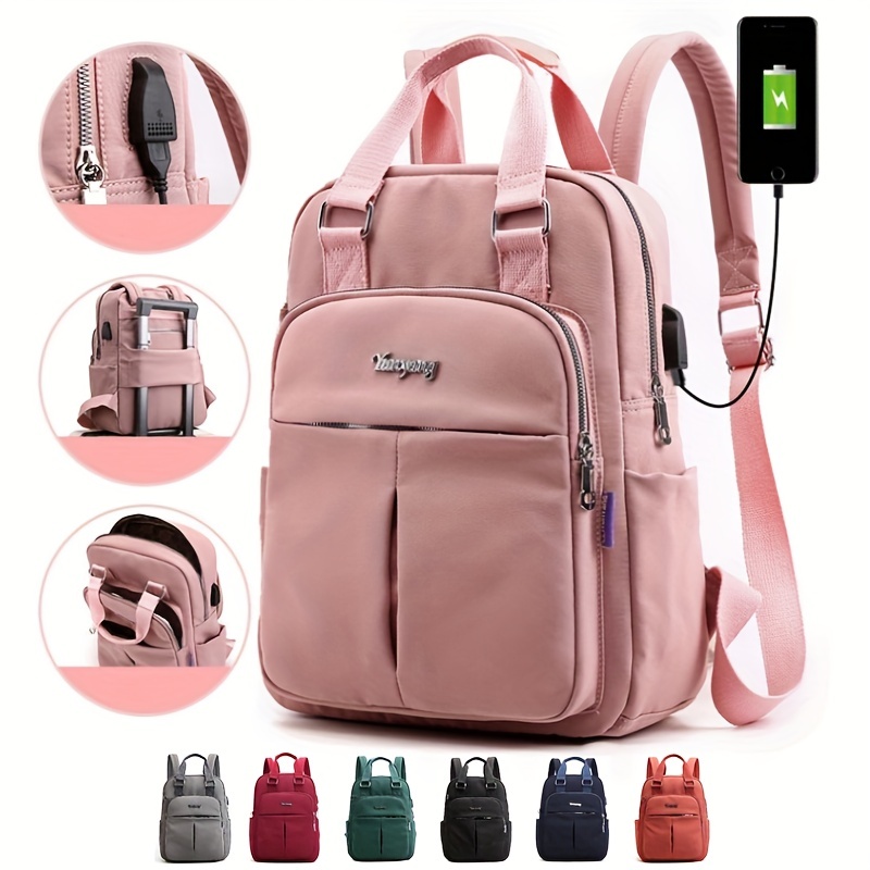 Aokur Casual Convertible Tote Backpack Daypack Laptop Backpack