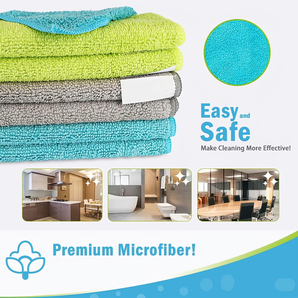 Microfiber Cleaning Cloths Soft Absorbent Microfiber Cloth - Temu