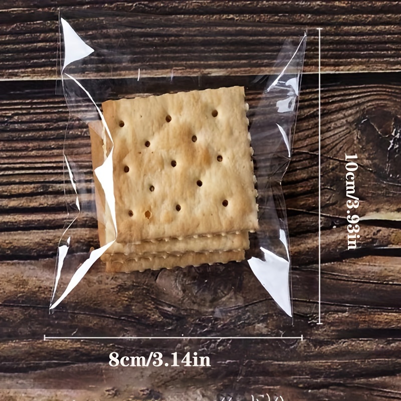 100pcs Sac D'emballage De Biscuits Et De Pain Sac Auto - Temu France
