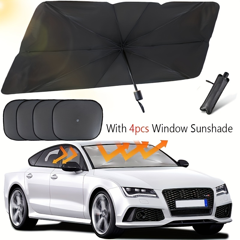 Multifunktioneller Regenschirm Sonnenschutz Auto Sonnenschirm Auto
