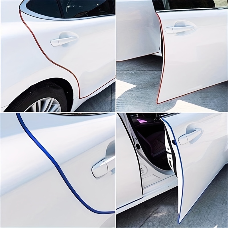 3M - Película protectora de pintura para borde de puerta (5 puertas), tiras  precortadas, protector de borde para puerta de automóvil, protector de