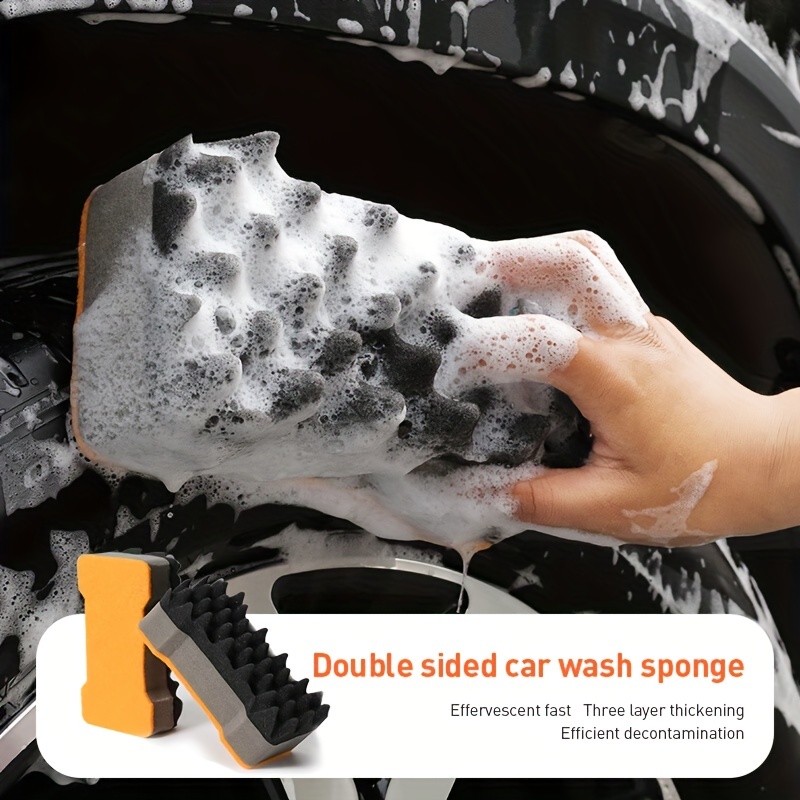 Extra Large Double sided Cleaning Sponge Block Car Wash - Temu