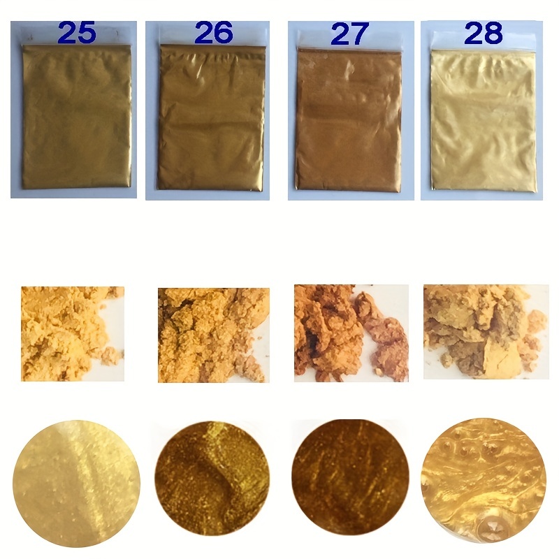 Mica Powder - 32 Colors x 5 g Pearlescent Resin Color Pigment