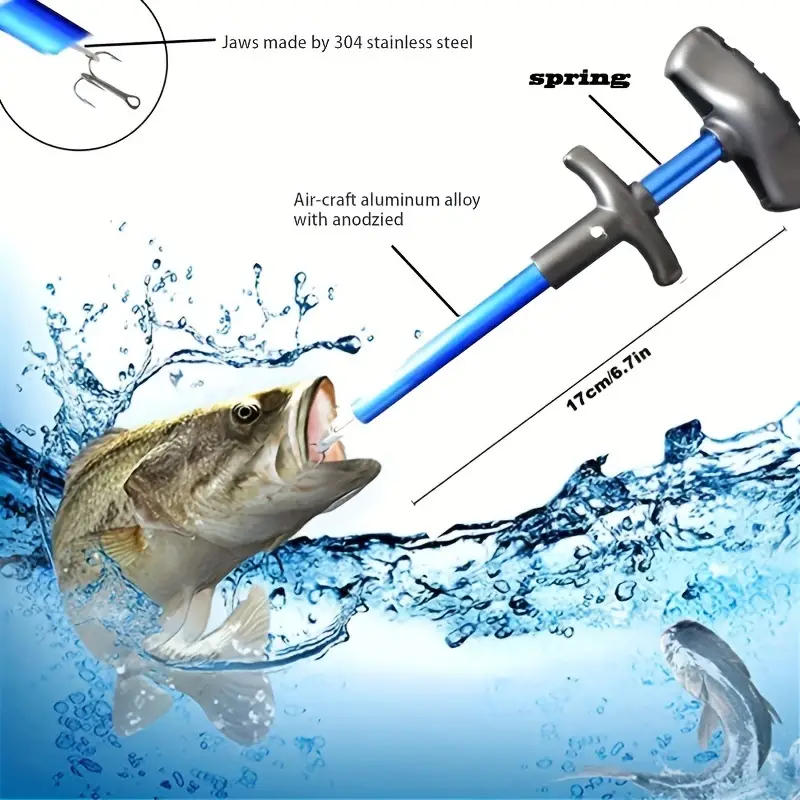 T type Fish Hook Remover Fishing Hook Extractor - Temu