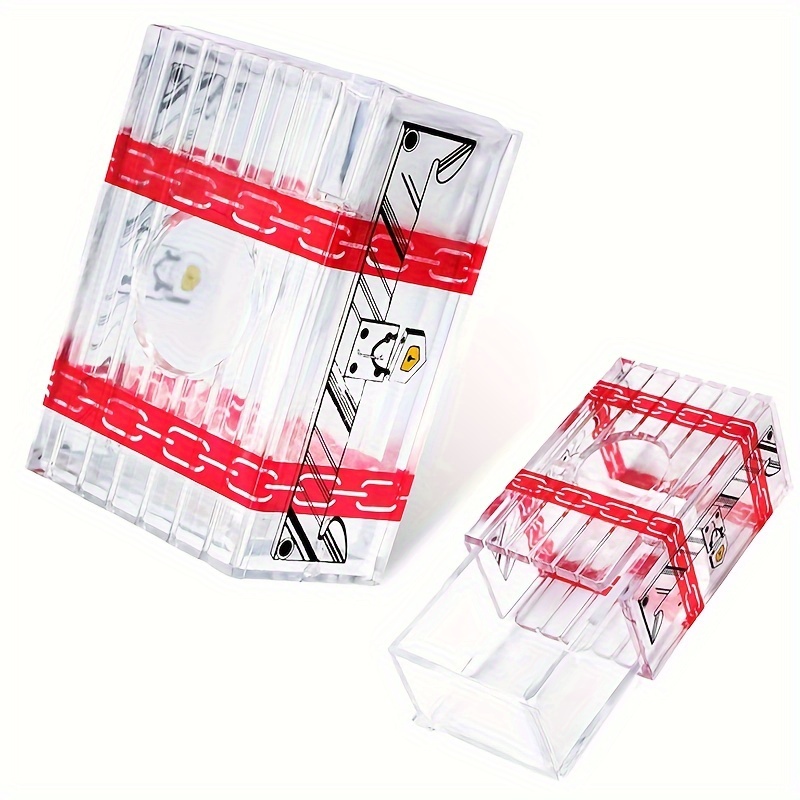 Transparent Puzzle Storage Box Multi functional - Temu