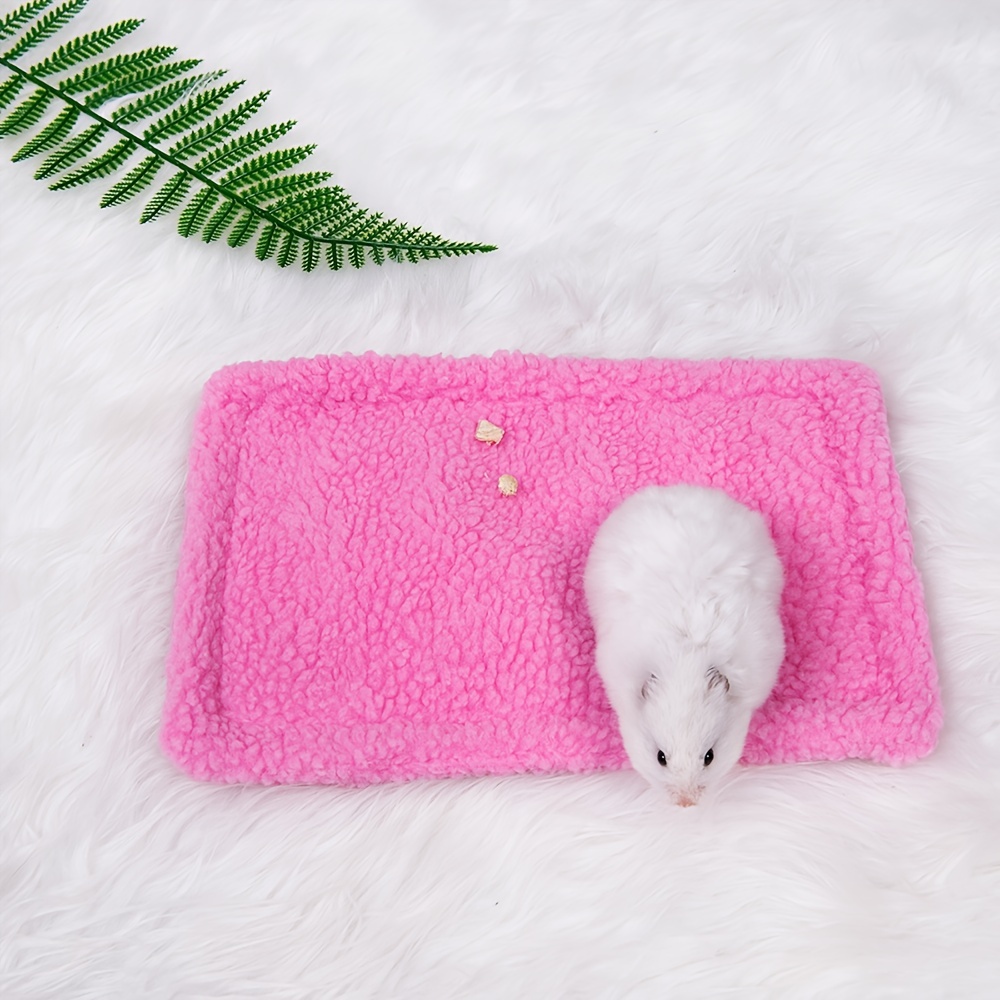 Acheter Maison de Hamster en coton, Mini Cage, tapis chaud, nid de cochon  d'inde doux
