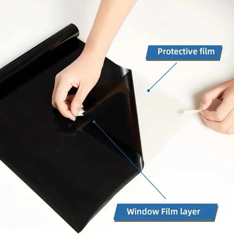 Window Sticker Light blocking Privacy Protection Window Film - Temu United  Arab Emirates