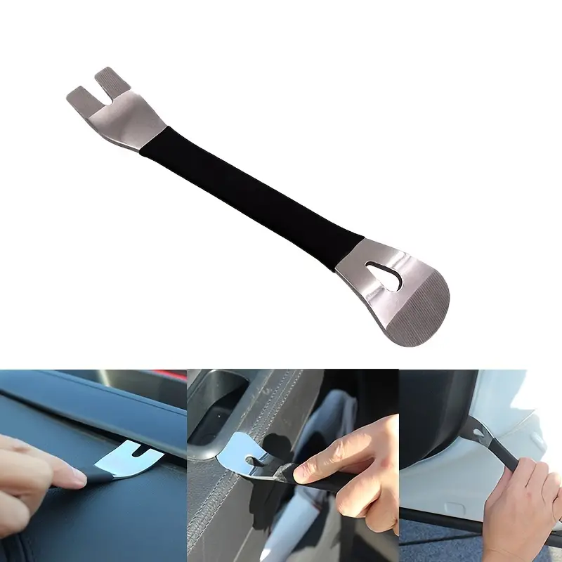 Durable Stainless Steel Car Trim Removal Tool Two end Level - Temu
