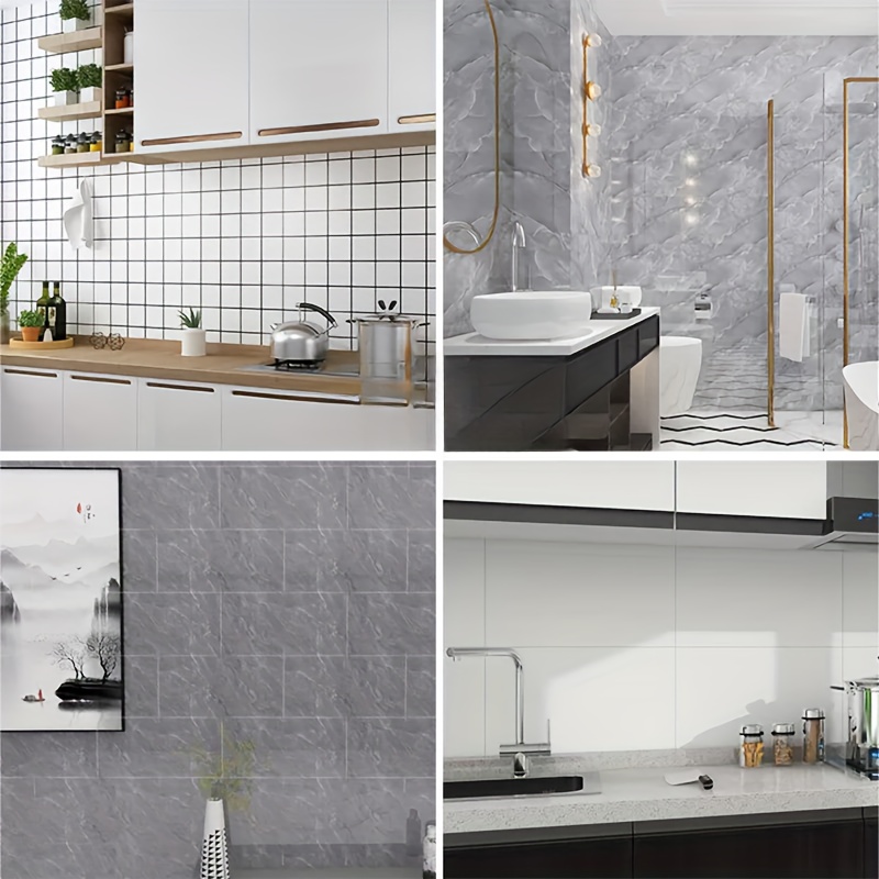 Marble Self Adhesive Wall Panel Peel And Stick Backsplash - Temu