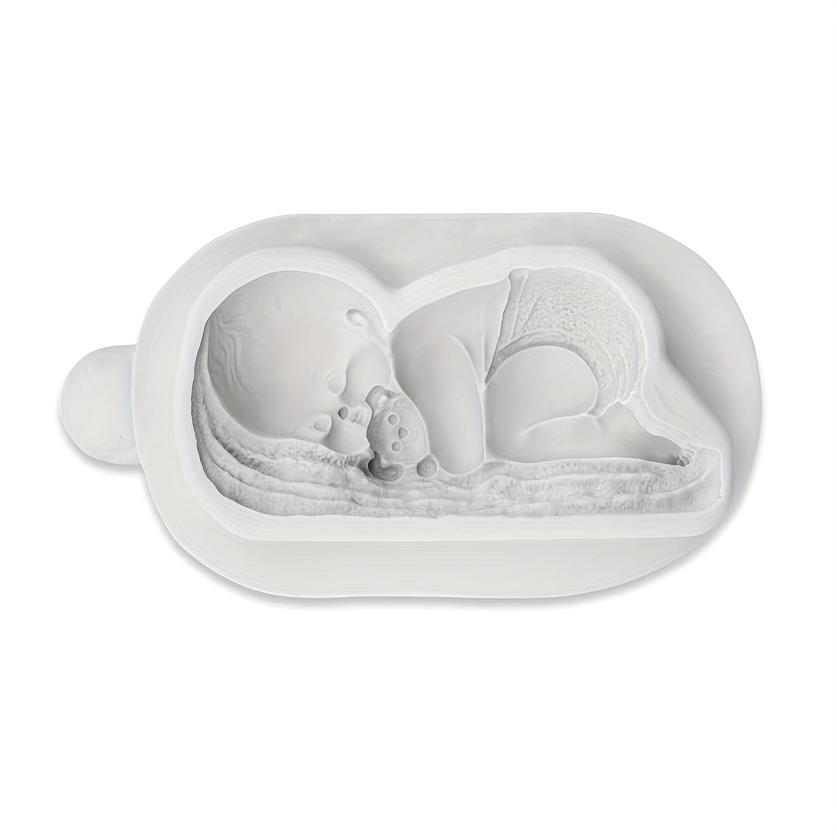 Sleeping Baby Chocolate Mold 3d Silicone Mold Sleeping Baby - Temu