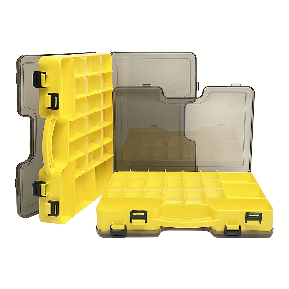 Plastic Tool Box Portable Handle Small Parts Organizer - Temu
