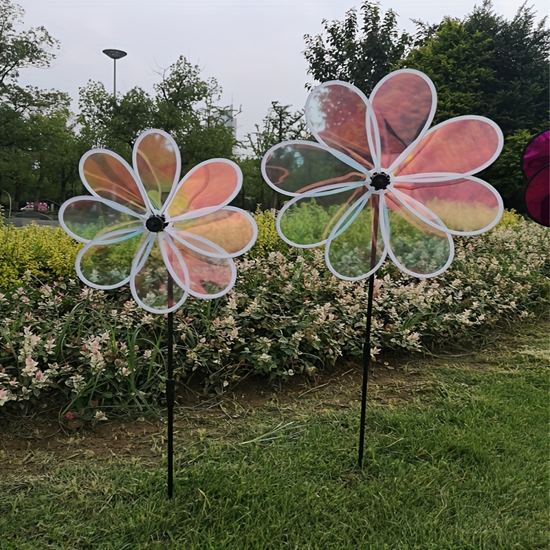 Windmill Toy Bird Repellent Outdoor Decoration for Kids