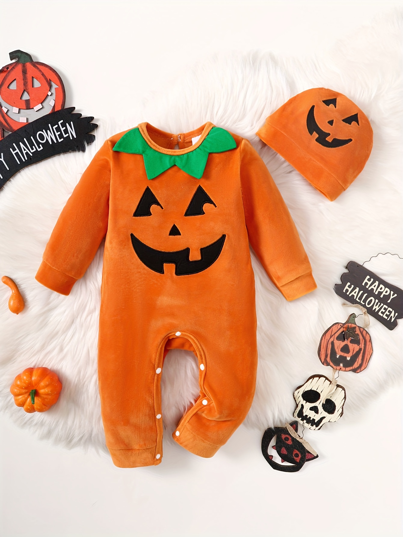 Ropa de bebé para Baby Romper Otoño Invierno Baby Boy Girl Ropa Murciélago  Manga Larga Niños Recién Nacido Mono Bebé Halloween Disfraz