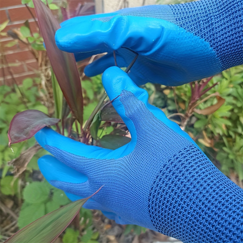 Rubber Labor Protection Gloves Wear resistant Oil resistant - Temu