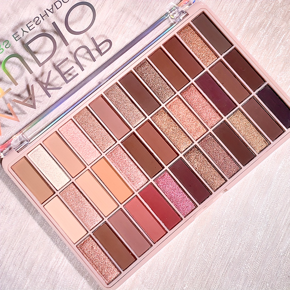 Multicolor Eyeshadow Palette High Pigmented Brown Nude Waterproof Sweat Proof