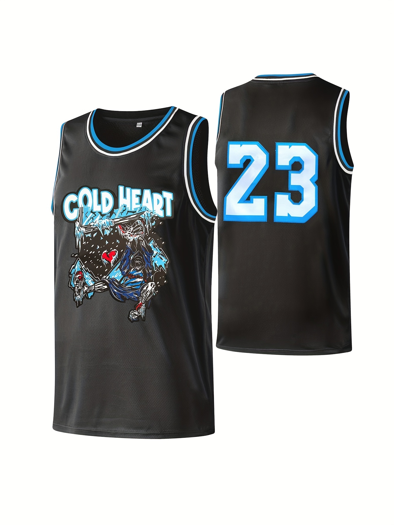 Gold Blooded 23 (Men's Royal Basketball Jersey) – Adapt.
