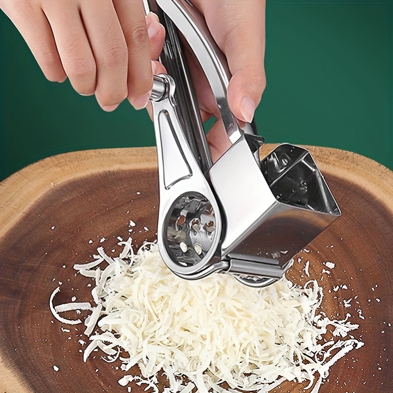  Rotary Cheese Grater with Metal Handle Hand Crank