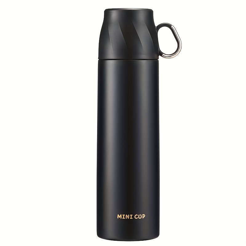  THERMOS 16oz Stainless Steel Direct Drink Bottle, Black: Home &  Kitchen