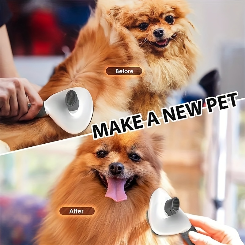 One-Click Slicker Brush for Pets
