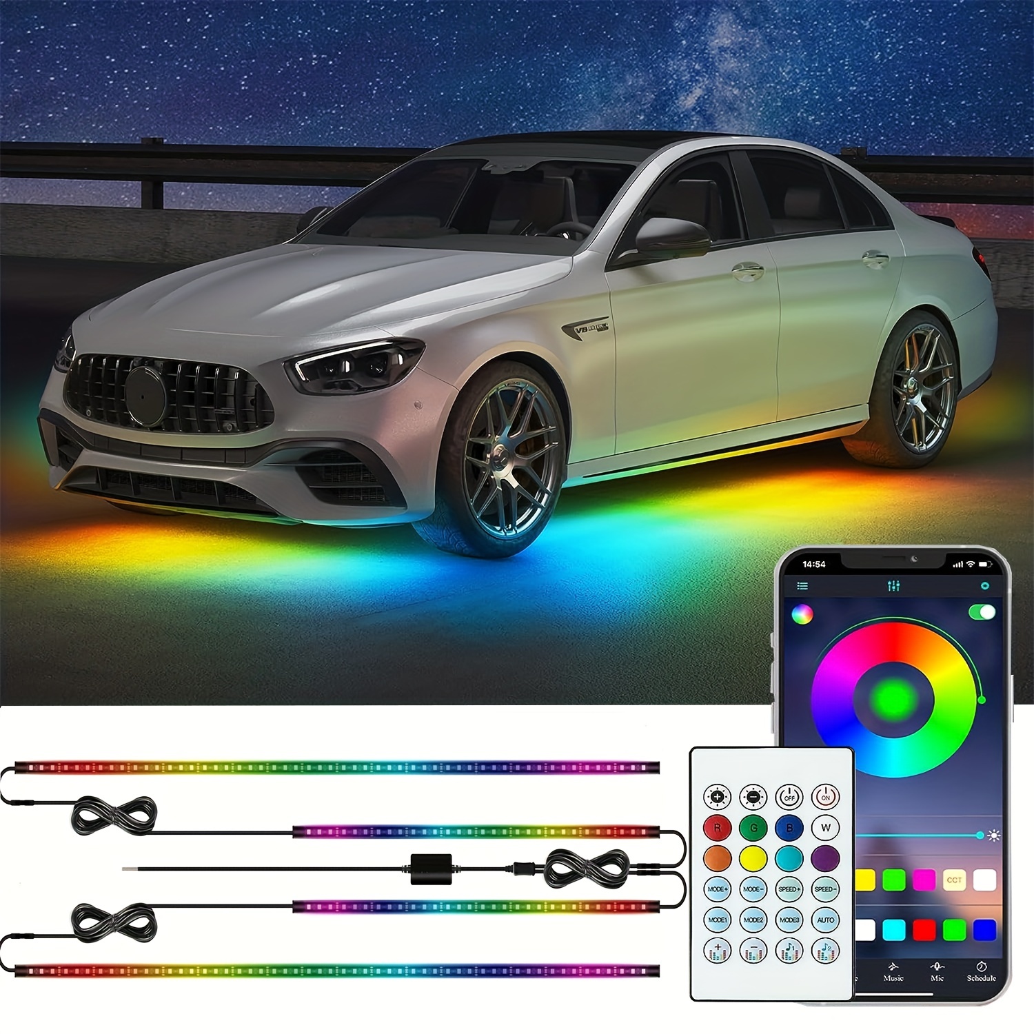 Remote controlled Deluxe LED light kit