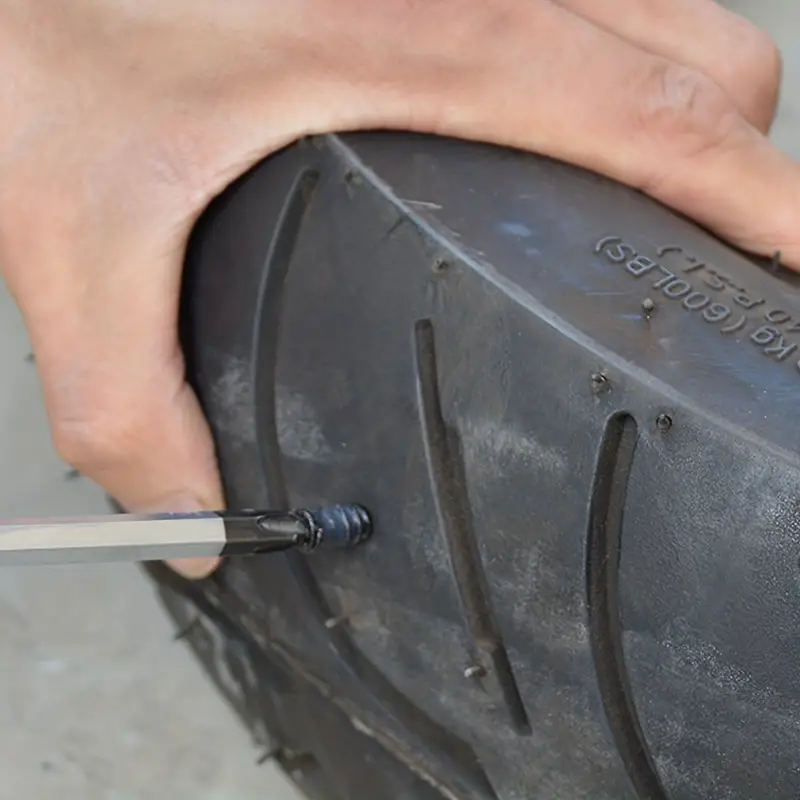 Acheter Kit d'outils de réparation de crevaison de pneu de vélo de voiture,  clous de réparation de pneu sous vide de moto