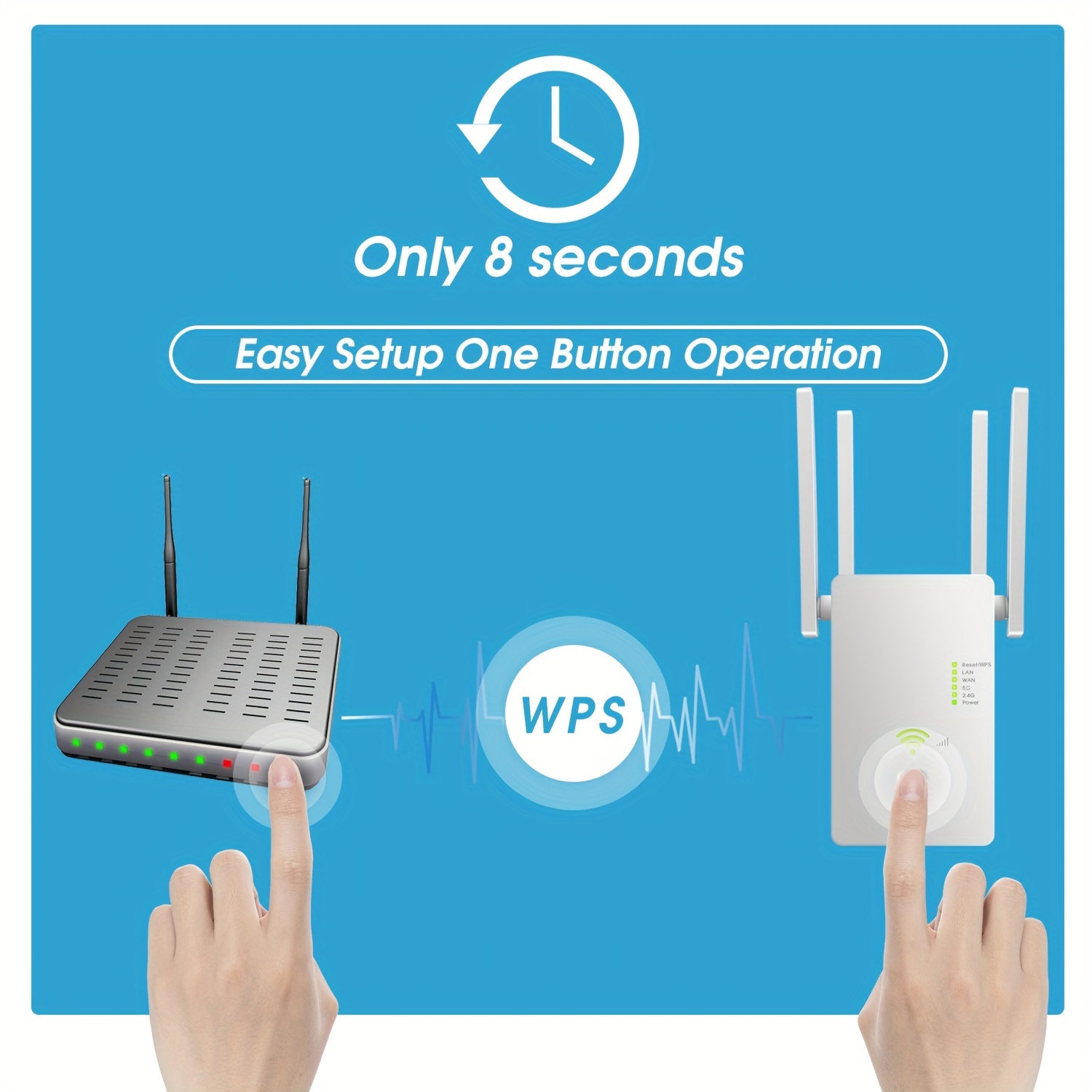 wifi extender repeater ap 1200mbps wifi signal booster for home office wireless dual band 2 4g 5g outdoor signal amplifier with ethernet port details 4
