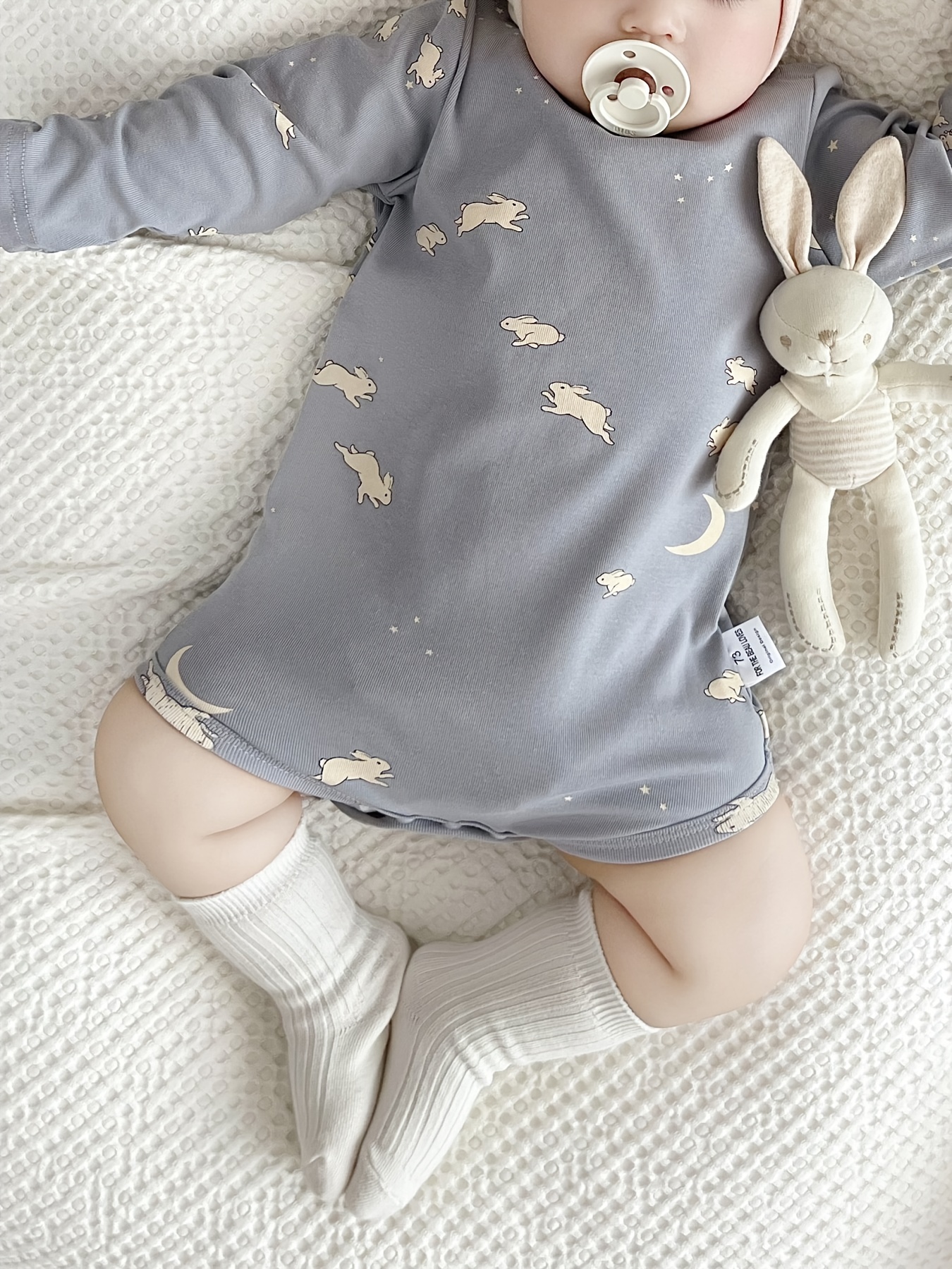 Cute Cartoon Long sleeved Baby Boy Girls Bodysuits Cotton - Temu