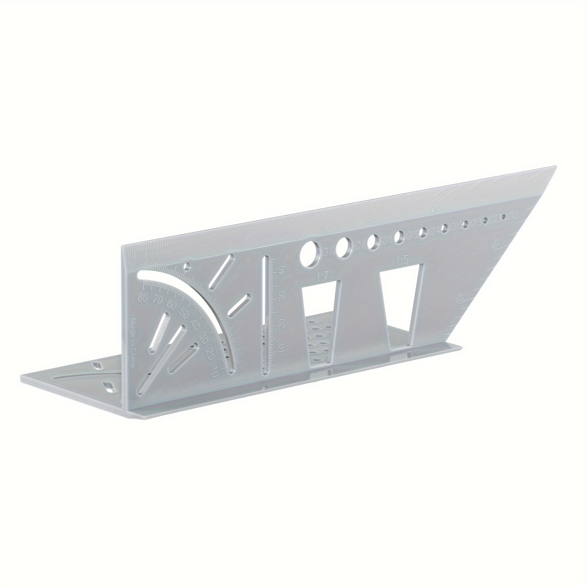 3d Right Angle Ruler 45/90 ° Scoring Assistant Multifunctional