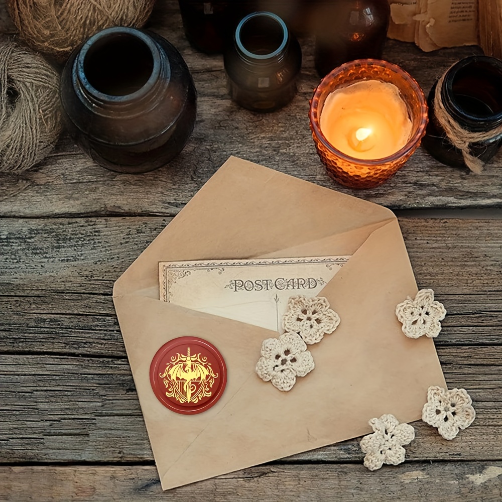 Dragon And Sword Wax Seal Stamp Head Sealing Wax Stamps Baroque Removable  Brass Head Sealing Stamp With Wooden Handle For Invitations Cards  Valentine's Day Gift Wrap - Temu Philippines