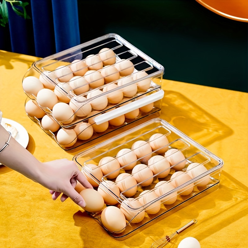 1 Soporte Huevos Multicapa Refrigerador Contenedor Huevos - Temu Chile