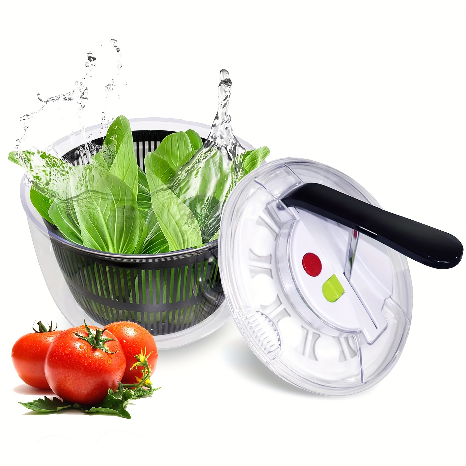 Égouttoir à salade électrique, passoire à laitue, panier filtre de vidange,  séchage rapide, hachoir à légumes, outils de cuisine
