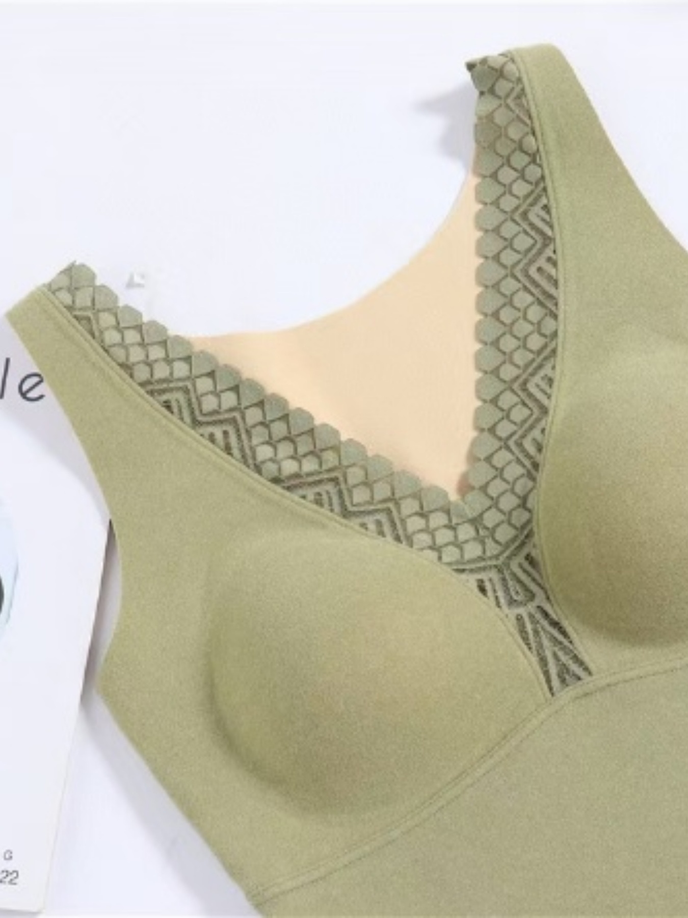 Women's V neck Thermal Comfy Tank Top Underwear Built in Bra - Temu  Australia