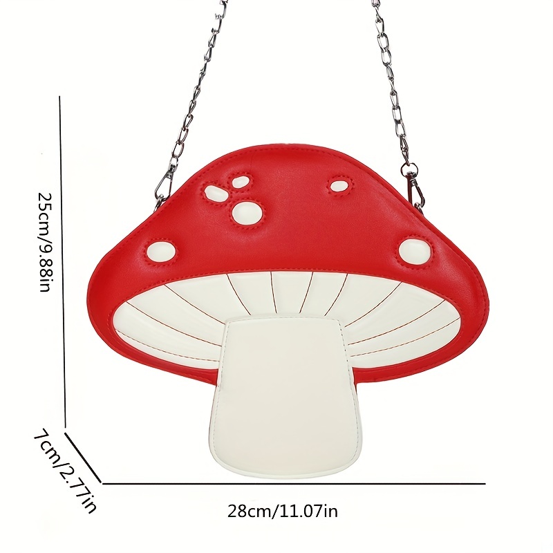 Mushroom Snapshot Crossbody Bag — NATURE WALK