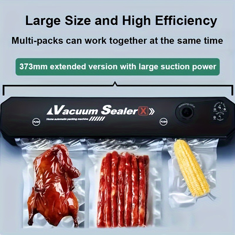 Never Waste Food Automatic Vacuum Sealer Machine 5 Free Bags - Temu