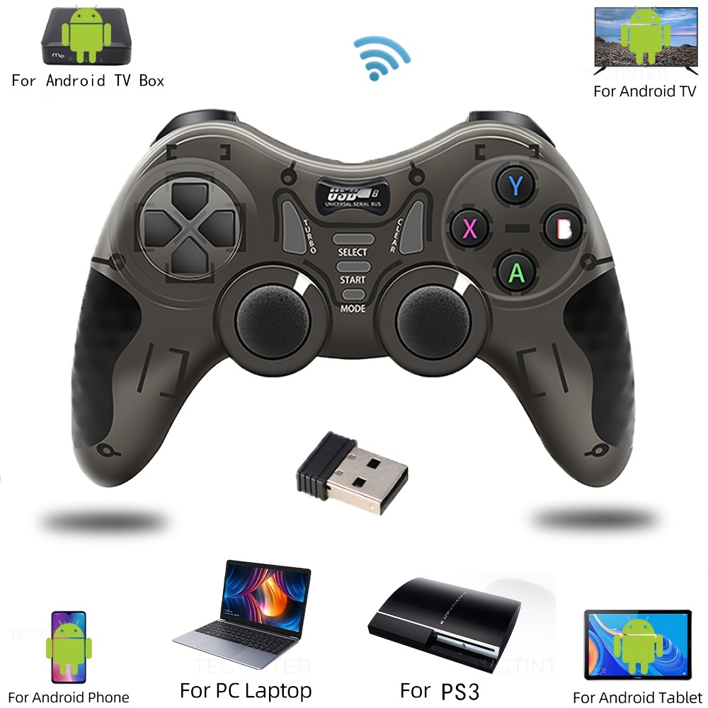 Mando inalámbrico con Bluetooth para teléfono móvil, Joystick para Android,  PC, Smart TV Box, Kit de