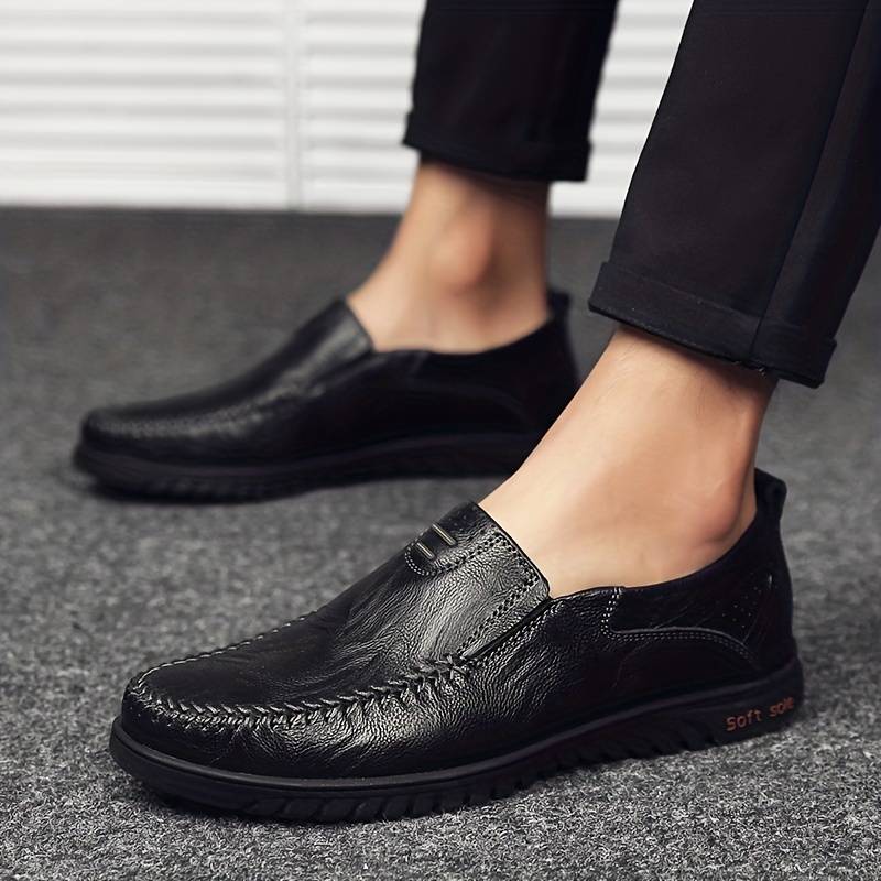 Mens Penny Loafers Formal Dress Shoes For Wedding Business Party ...